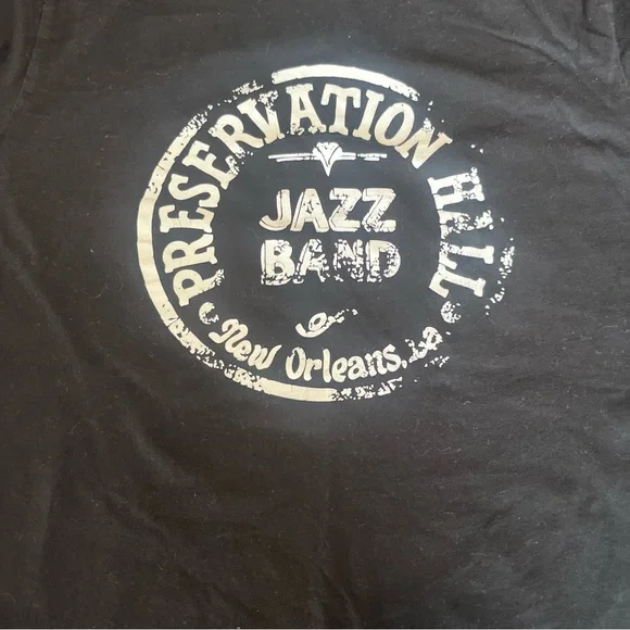 Unisex New Orleans Graphic Tees - Black, Blue, and Green - Size L (slim) - Picture 3 of 9